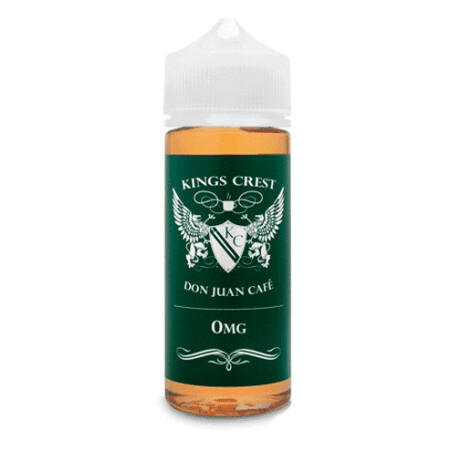 Encuentra las mejores marcas de E liquids 1 Kings Crest Don Juan Cafe 120ml