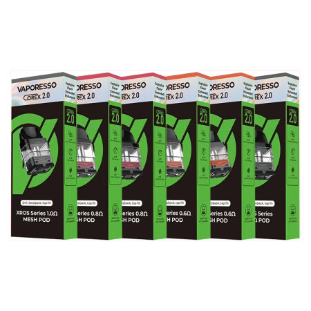 Cartuchos Vaporesso XROS Pod COREX 3.0