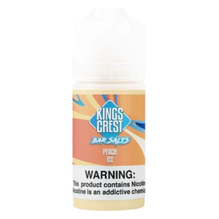 Kings Crest Bar Peach Ice Salt 30ml
