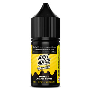 Just Juice Banana Caramel Waffle Salt 30ml