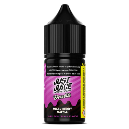 Encuentra las mejores marcas de E liquids 1 Just Juice Mixed Berry Wafle Salt 30ml