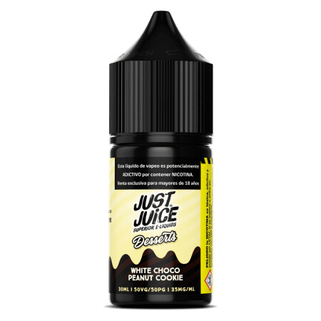 Just Juice Choco White Peanut Cookie Salt 30ml