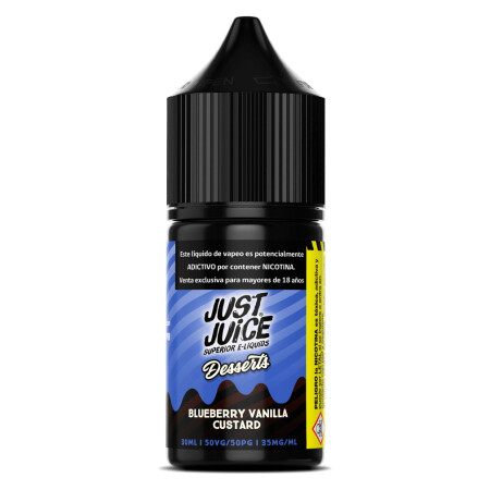 Just Juice Blueberry Vanilla Custard Salt 30ml