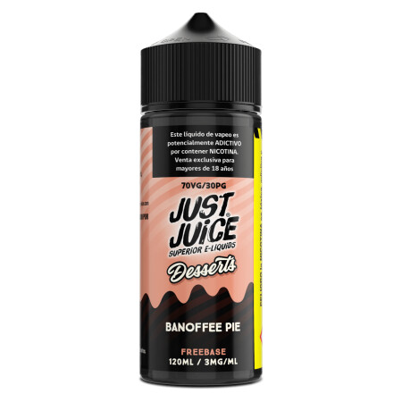 Just Juice Banoffee Pie 120ml