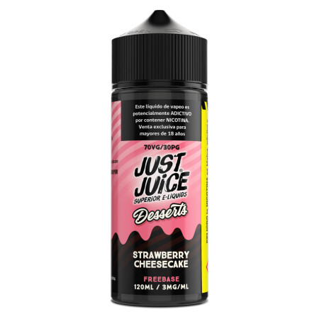 Just Juice Strawberry Cheesecake 120ml