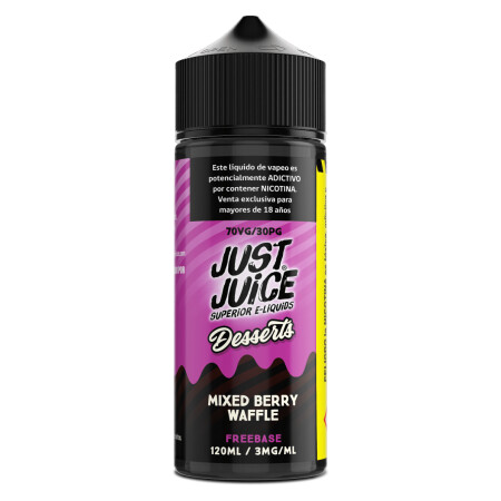 Just Juice Mixed Berry Waffle 120ml