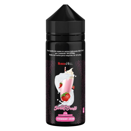 Encuentra las mejores marcas de E liquids 12 Heaven & Hell Strawberry Cream 120ml