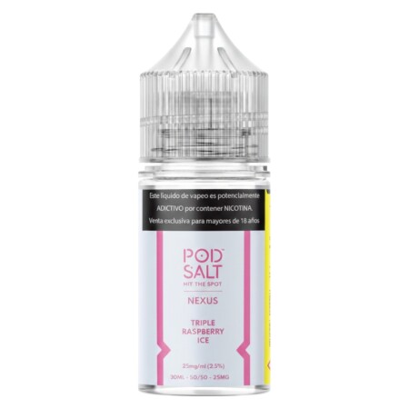 Pod Salt Nexus Triple Raspberry Ice 30ml