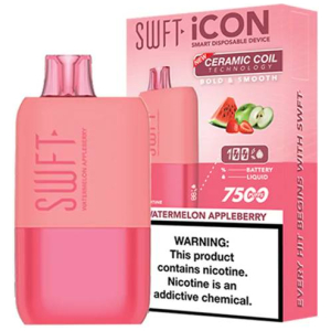 Vaporizador Swft Icon 7500 Puff Watermelon Appleberry