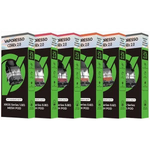 Cartuchos Vaporesso Xros Pod 3ml + Resistencia Corex 2.0