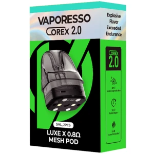 Cartuchos Vaporesso Luxe X Pod + Resistencia COREX 2.0