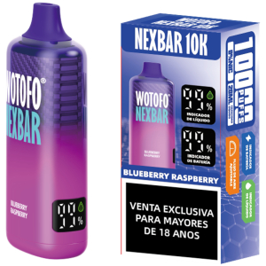 Wotofo Nexbar 10000 Puffs Blueberry Raspberry