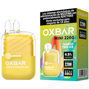 Oxbar Mini 2200 Puffs Mango Trio Ice