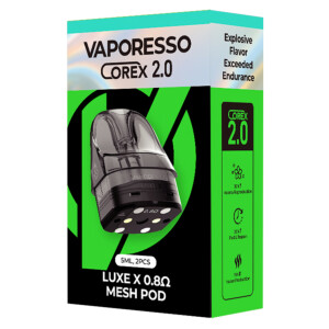 Cartuchos Vaporesso Luxe X Pod + Resistencia COREX 2.0
