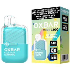 Oxbar Mini 2200 Puffs Limonada Arandano