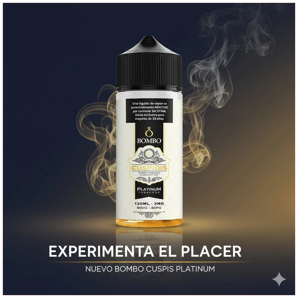 Bombo Cuspidis 120ml 1 Bombo Cuspidis 120ml banner 1.1