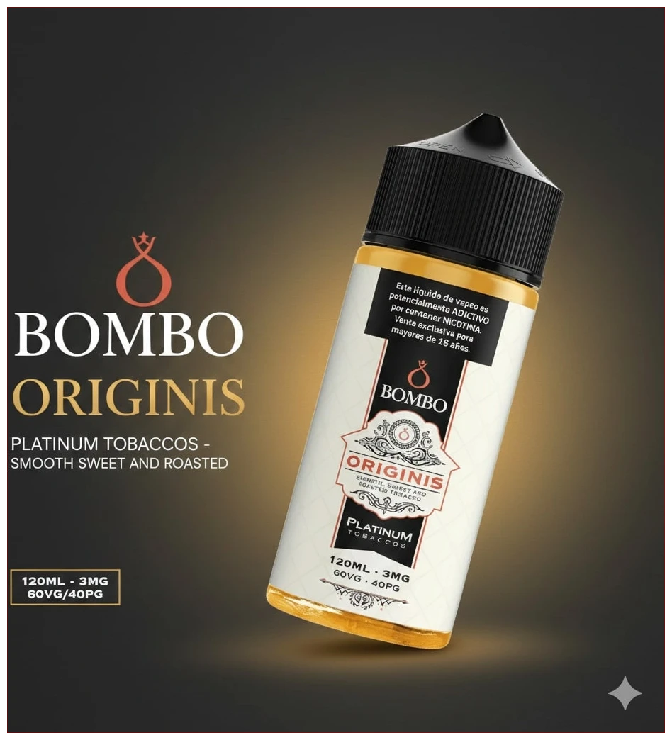 Bombo Originis 120ml 1 Bombo Originis 120ml banner 1.1