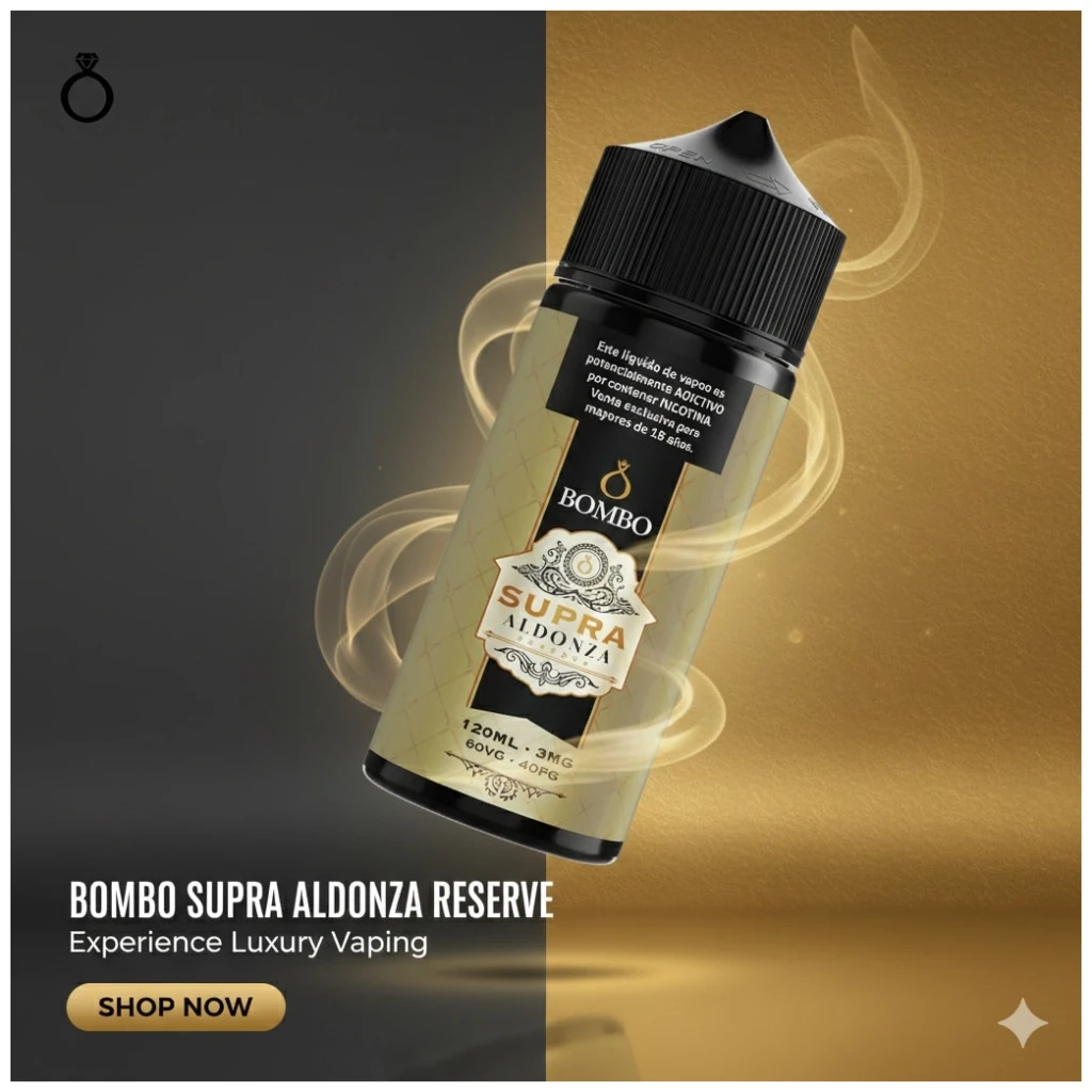 Bombo Supra Aldonza Reserve 120ml 1 Bombo Supra Aldonza Reserve 120ml banner 1.1