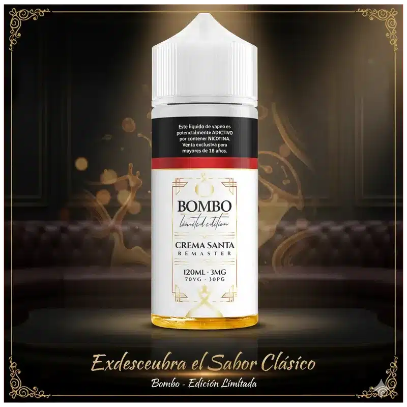 bombo crema santa remaster 120ml