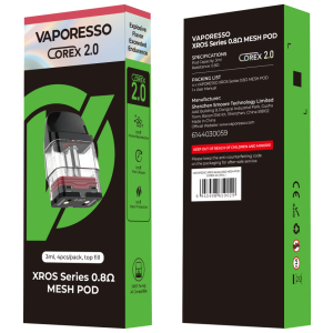 Cartuchos Vaporesso XROS Pod COREX 3.0-2.0 - 3ml, 0.8ohm Corex 3.0