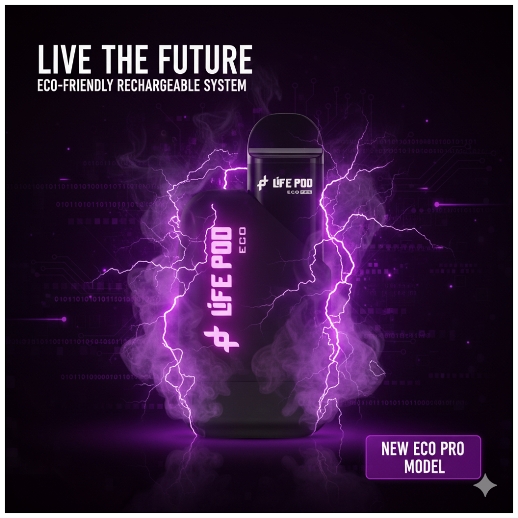 Life Pod Eco Pro Kit Grape Ice 1 BANNER 22