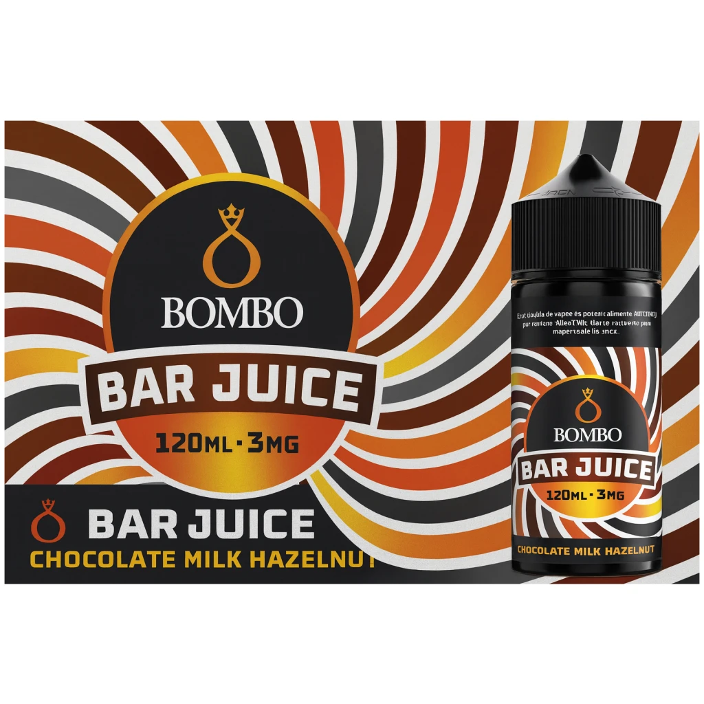 Bombo Bar Juice Chocolate Milk Hazelnut 120ml 1 BANNER 4 1