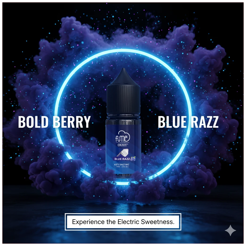 Fume Blue Razz Salt 30ml 1 BANNER 95