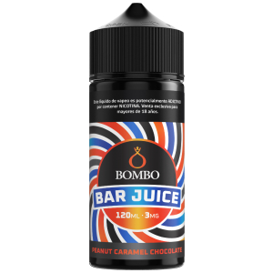 Bombo Bar Juice Peanut Caramel Chocolate 120ml