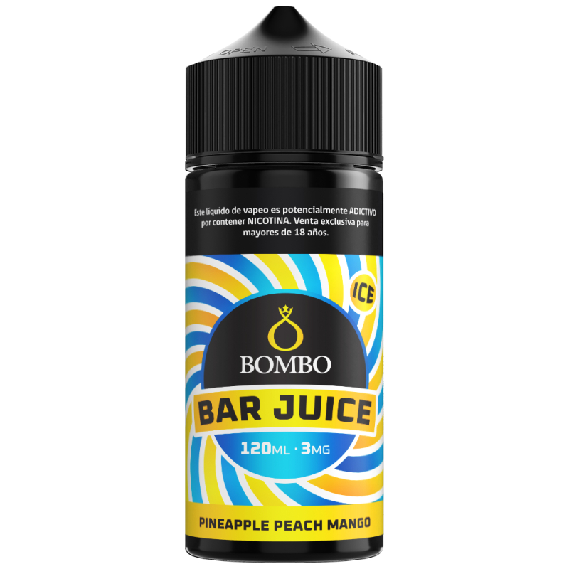 Bombo Bar Juice Pineapple Peach Mango 120ml 3mg CL