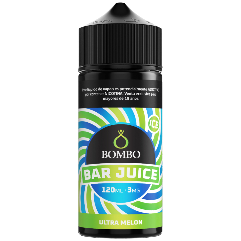Bombo_Bar_Juice_Ultra_Melon_120ml_3mg_CL Bombo Bar Juice Ultra Melon 120ml 3mg CL