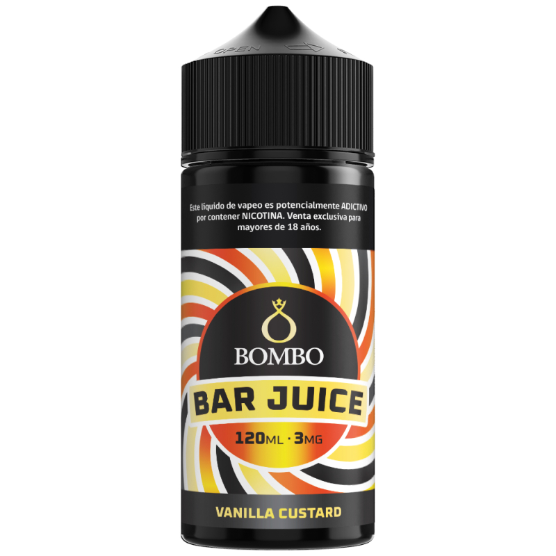 Bombo Bar Juice Vanilla Custard 120ml 3mg CL