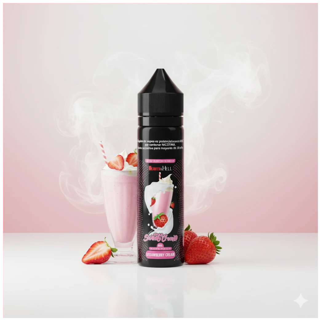 Heaven & Hell Strawberry Cream 60ml 1 Gemini Generated Image veg4rbveg4rbveg4