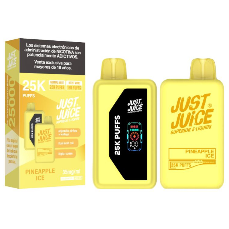 JUSTJUICE PINEAPPLE ICE
