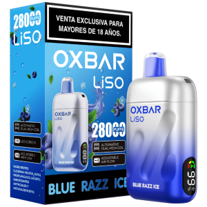 Vaporizador Oxbar Liso 28000 Puffs Blue Razz Ice