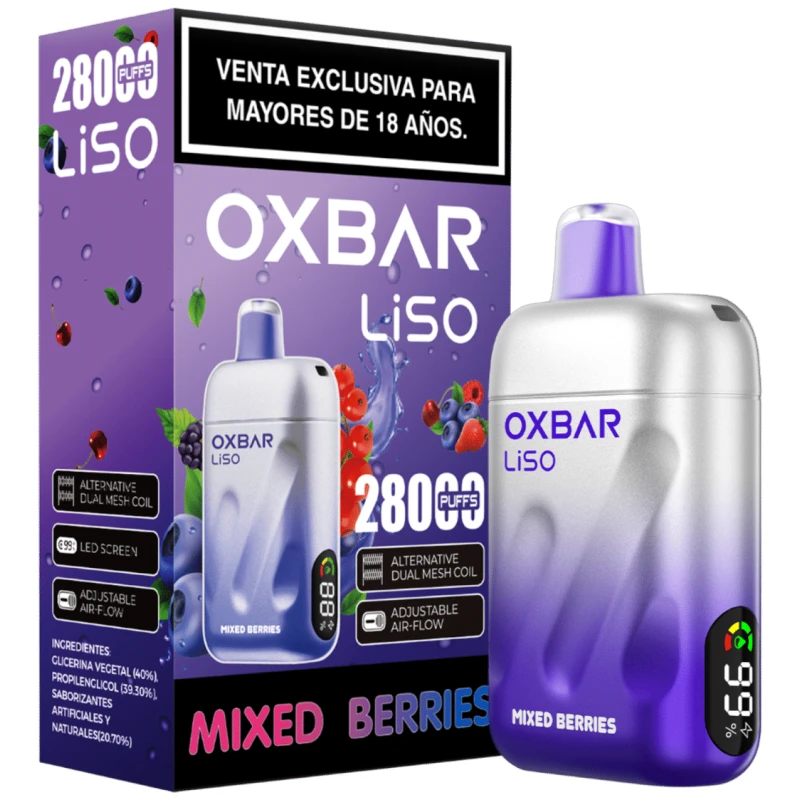 Oxbar Liso Mixed Berries. 1