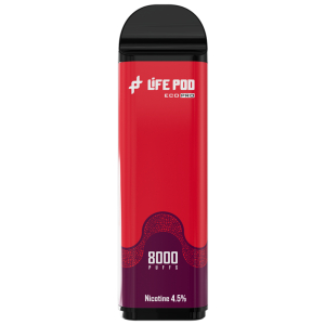 Cartucho De Recarga Life Pod 8000 Puffs Cherry Bomb