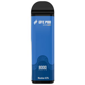 Cartucho De Recarga Life Pod 8000 Puffs Blue Razz Ice