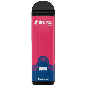 Cartucho De Recarga Life Pod 8000 Puffs Triple Berry