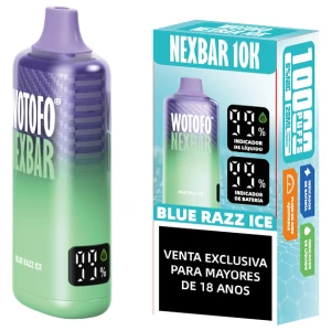 Wotofo Nexbar 10000 Puffs Blue Razz Ice
