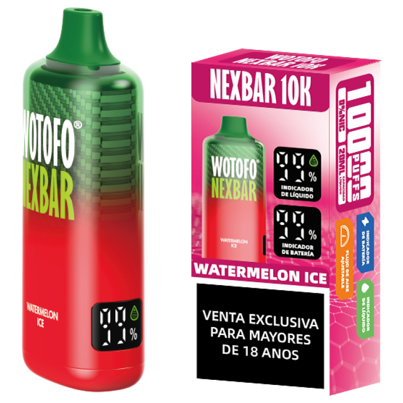 nexbar watermelon ice