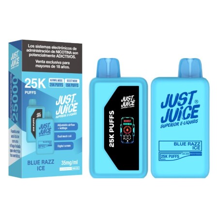 Just Juice 25000 Puffs Blue Razz Ice