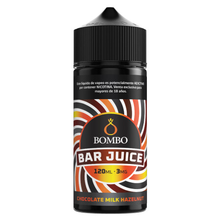 Bombo Bar Juice Chocolate Milk Hazelnut 120ml