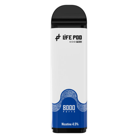 Cartucho De Recarga Life Pod 8000 Puffs Menthol