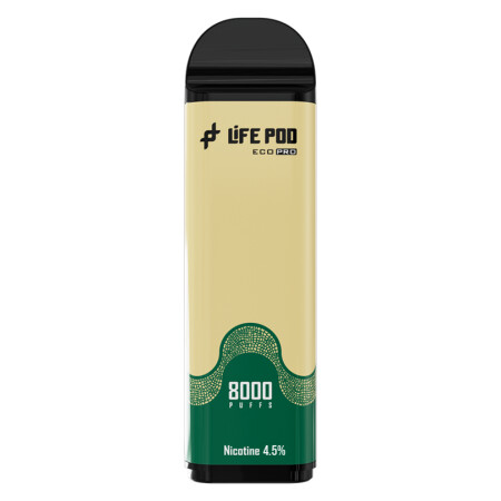 Cartucho De Recarga Life Pod 8000 Puffs White Mocha Ice