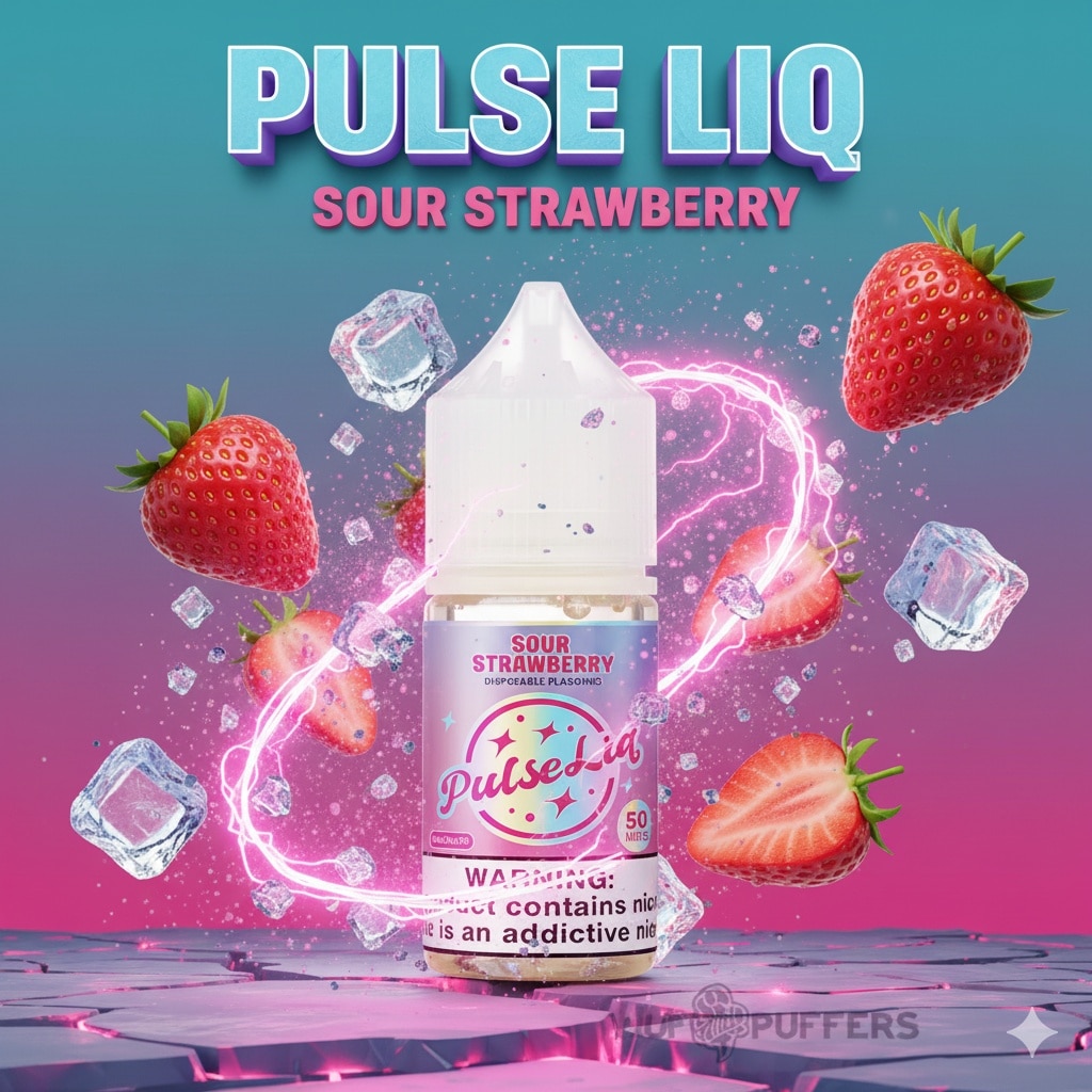 PulseLiq By Geek Bar Sour Strawberry Salt 30ml 1 BANNER 101