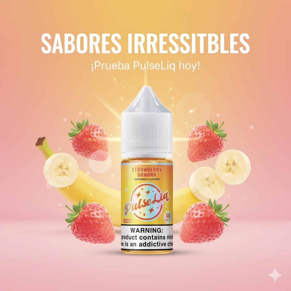 PulseLiq By Geek Bar Strawberry Banana Salt 30ml 1 BANNER 108