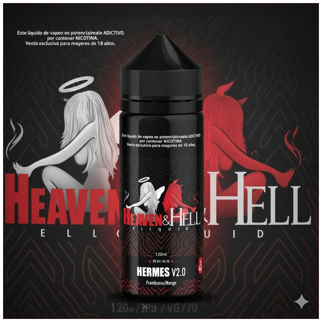 Heaven & Hell Hermes V2 120ml 1 BANNER HERMES V2 120ML
