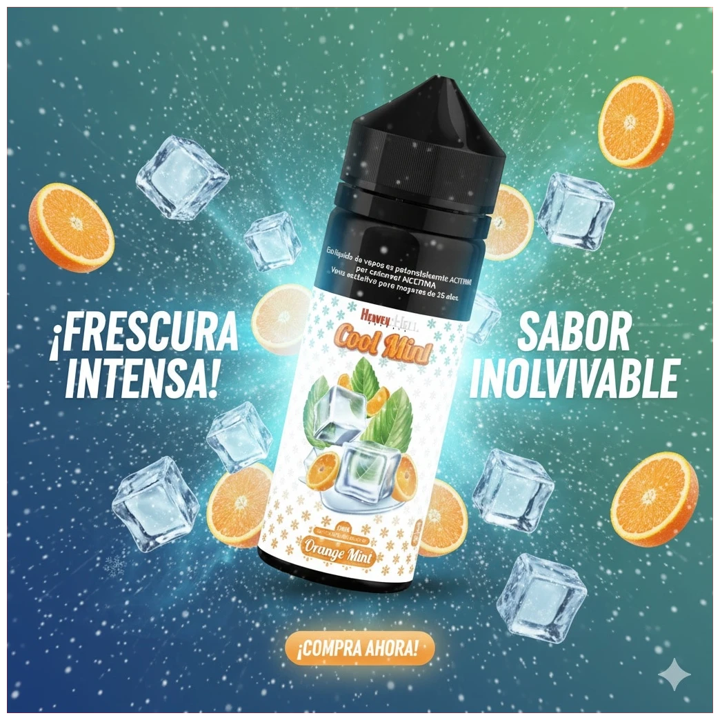 Heaven & Hell Orange Mint 120ml 1 BANNER ORANGE MINT 120ML