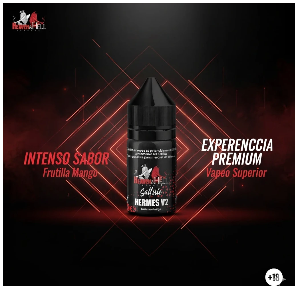Heaven & Hell Hermes V2 Salt 30ml 1 Banner Hermes v2 Salt