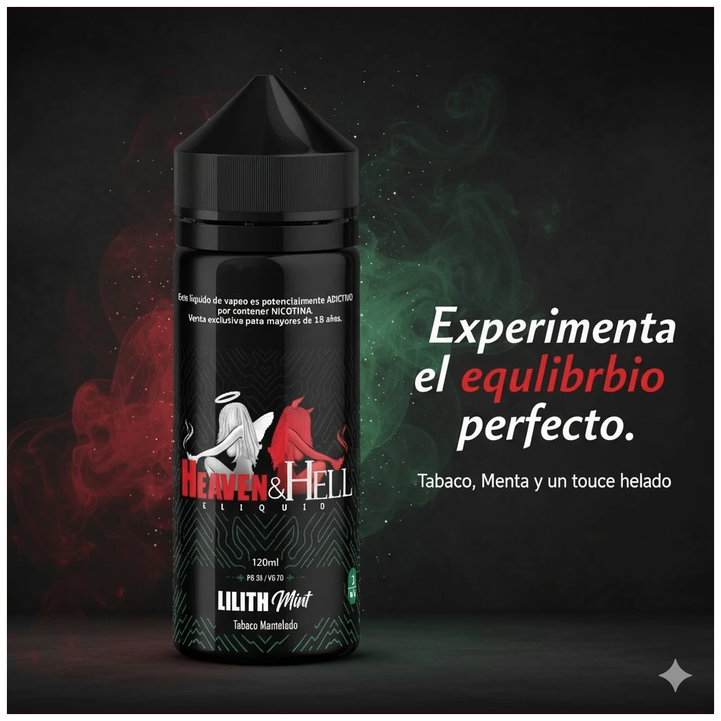 Heaven & Hell Lilith Mint 120ml 1 Banner Lilith mint